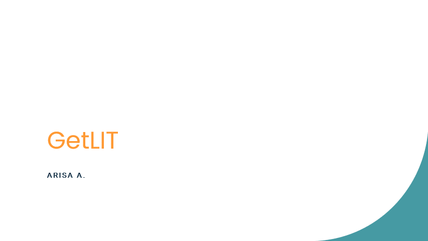 Animated Get LIT stakeholder campaign presentation
