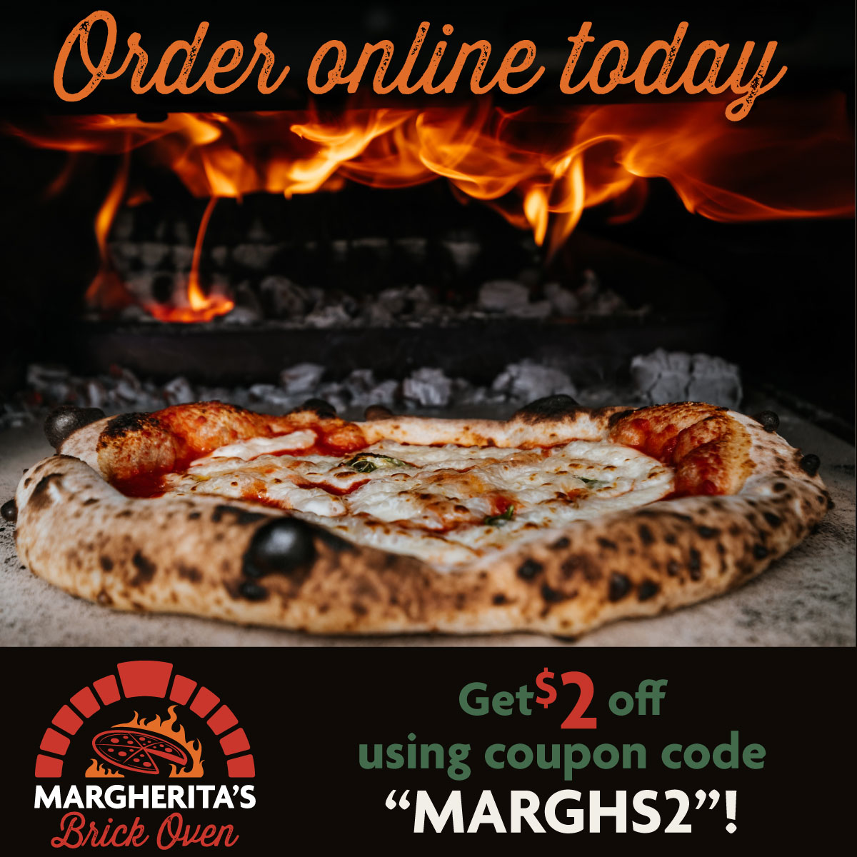 Margherita's Brick Oven social media campaign