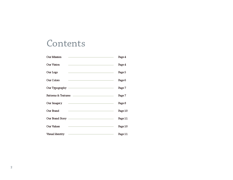 Whinny and Mane brand guide page 2